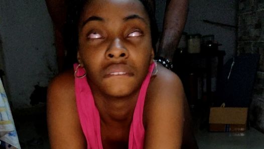 SEXY EBONY GOT FACE FUCK BBC