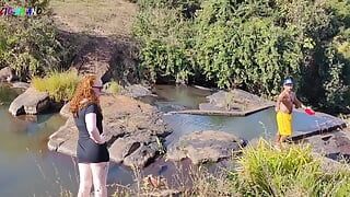 Swimming Pool In The Middle Of The Woods Sex Performed In Daylight By A Married Man And A Young Girl
