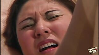 This Baby Can Only Be Satisfied with a Double Facial After a Serious Anal Threesome.