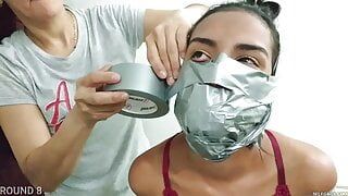 Two Bondage Girls Gagged In Multiple Ways – Selfgags Trailer