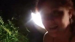 British outdoor slut