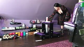 Domme Waxes Guy’s Legs on First Date