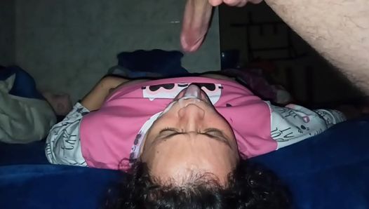 Mature Milf likes to suck cock and rim for her son’s friend