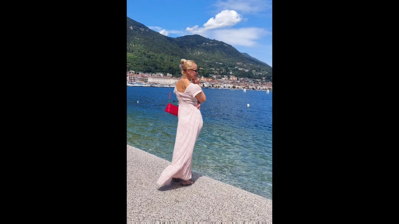 Amateur blonde mature wife massage sex after coming home