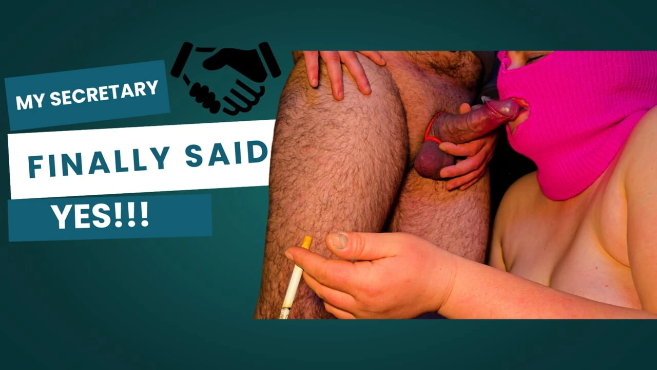 My Secretary Finally Said YES – Boss Rewards Her with a POV Blowjob & a Raise! 😈