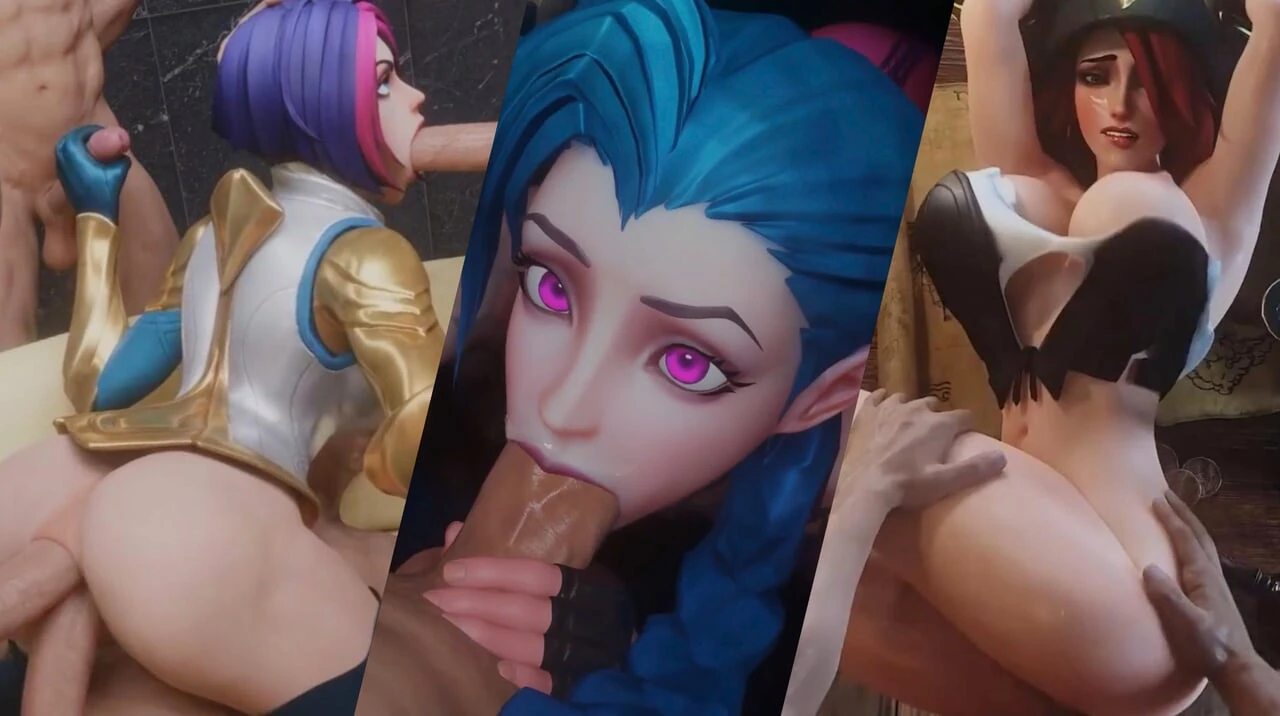 ULTIMATE COMPILATION – LEAGUE OF LEGENDS  (3D SFM BLENDER)