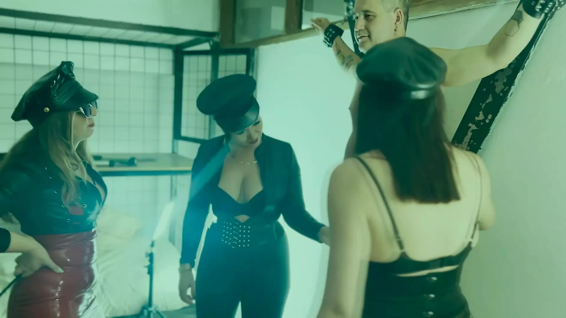 Brutal scratching on St Andrews cross – Zeida Alexandra Zara in Greece