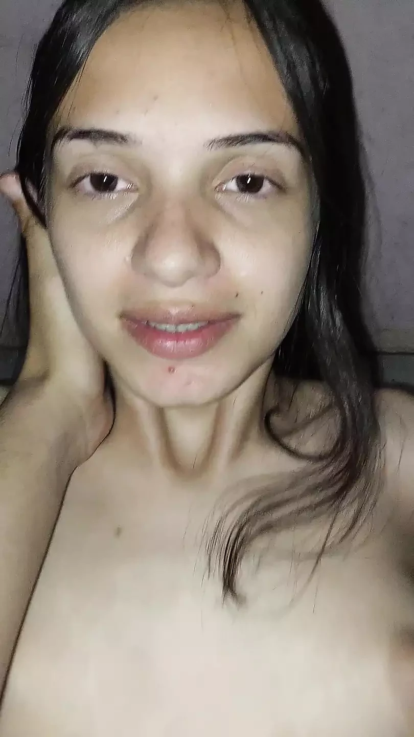 Cute girl shows her face while jumping on top of her boyfriend’s cock