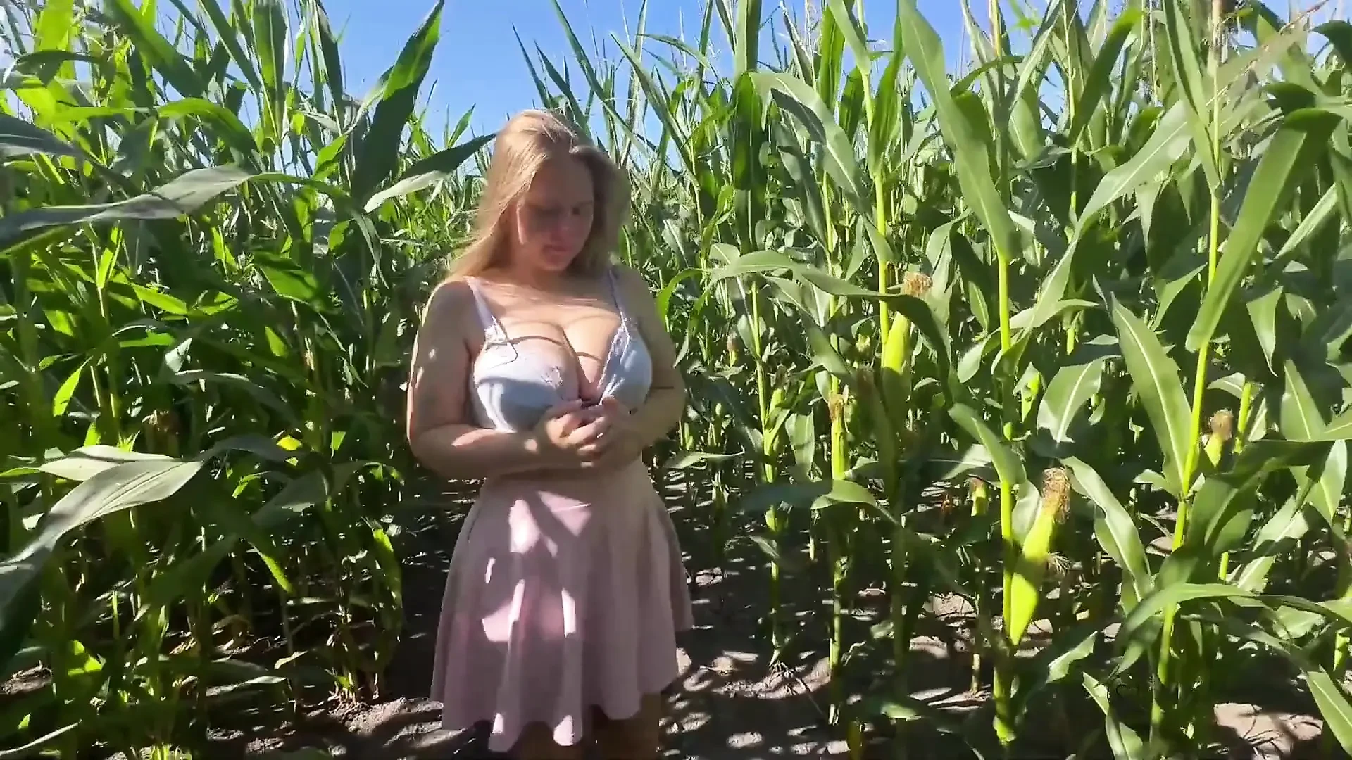 Unallowed Anal Adventure in a Cornfield – Too Sweet to Stay Good!