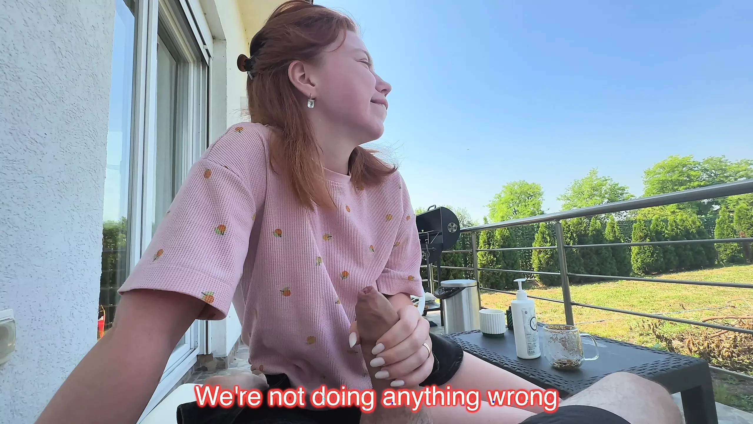 Risky Public Sex! CUM ON FACE