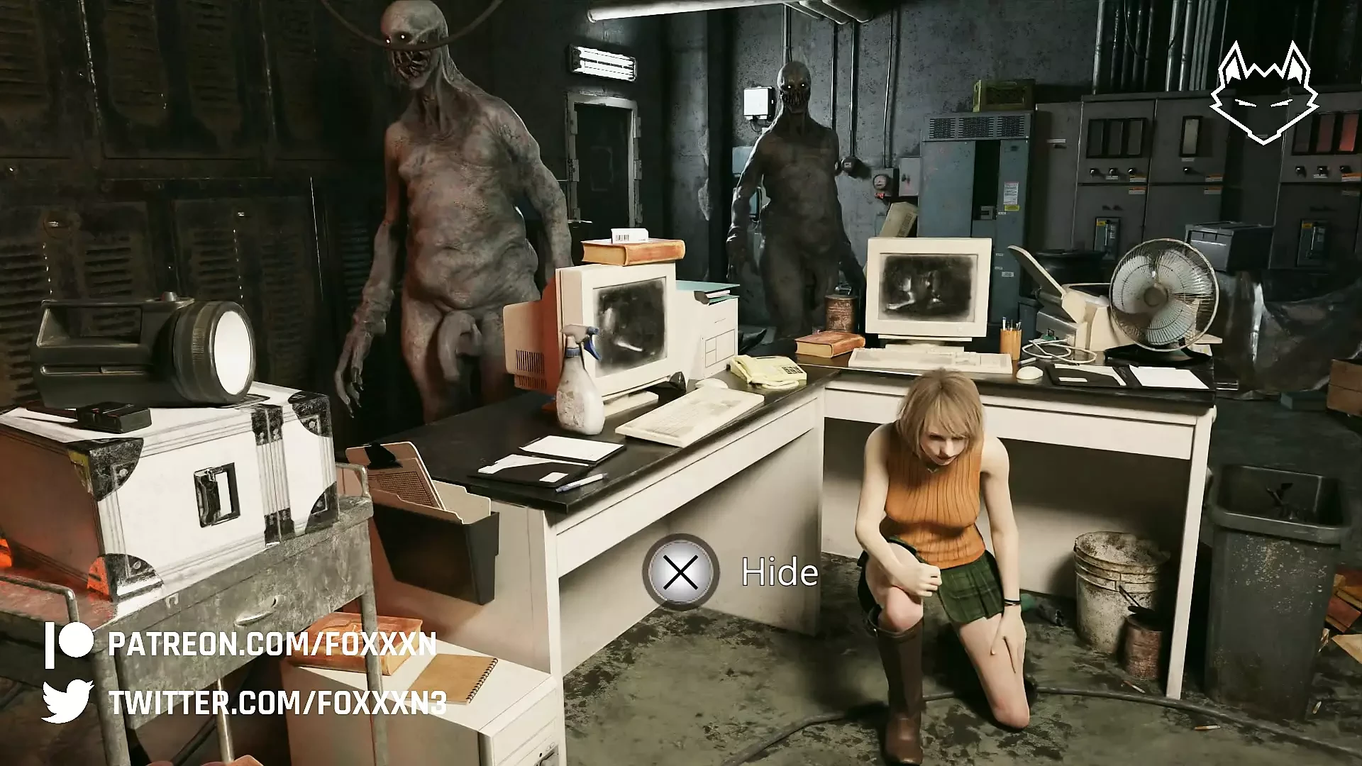 Resident Evil 4 Ashley Graham Regenerator Pregnancy Game Over