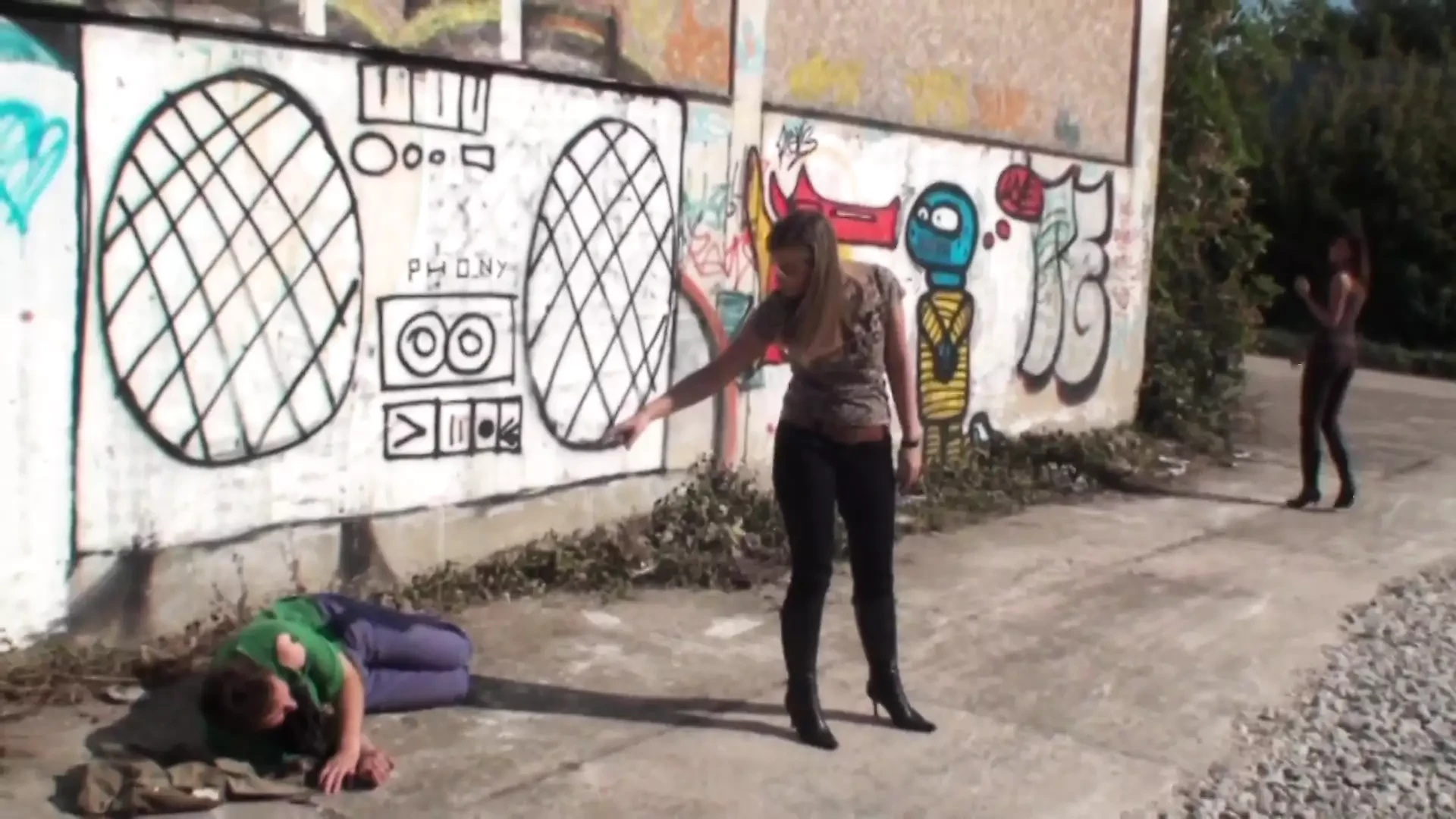 Melady and Cindy Dominate and Humiliate Slave Joschi