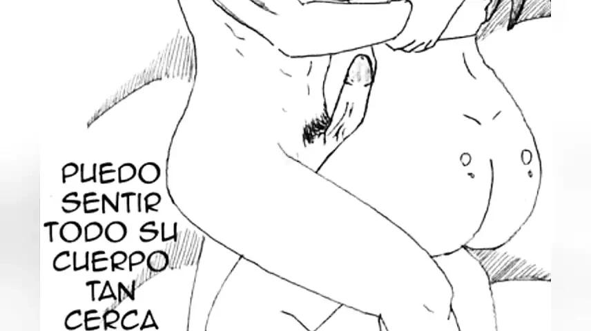 I massage his penis with my big soft round tits