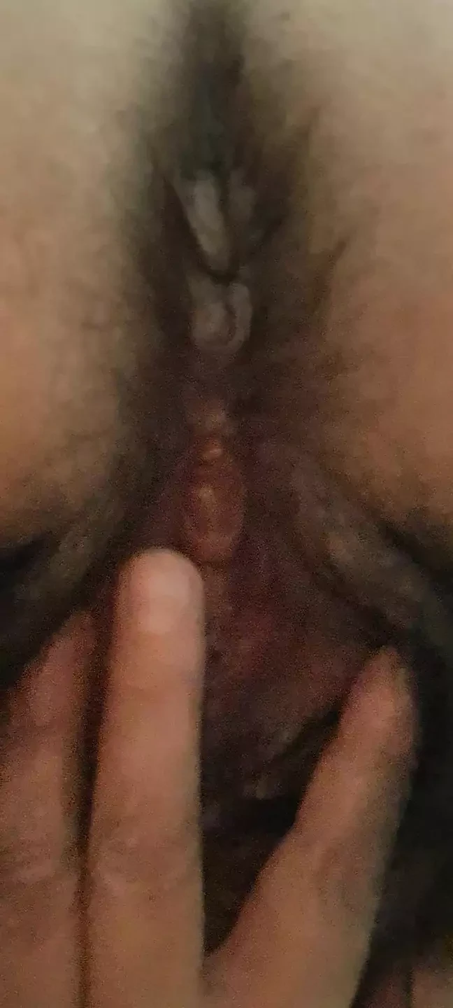 Mature milf’s anal and vaginal hole