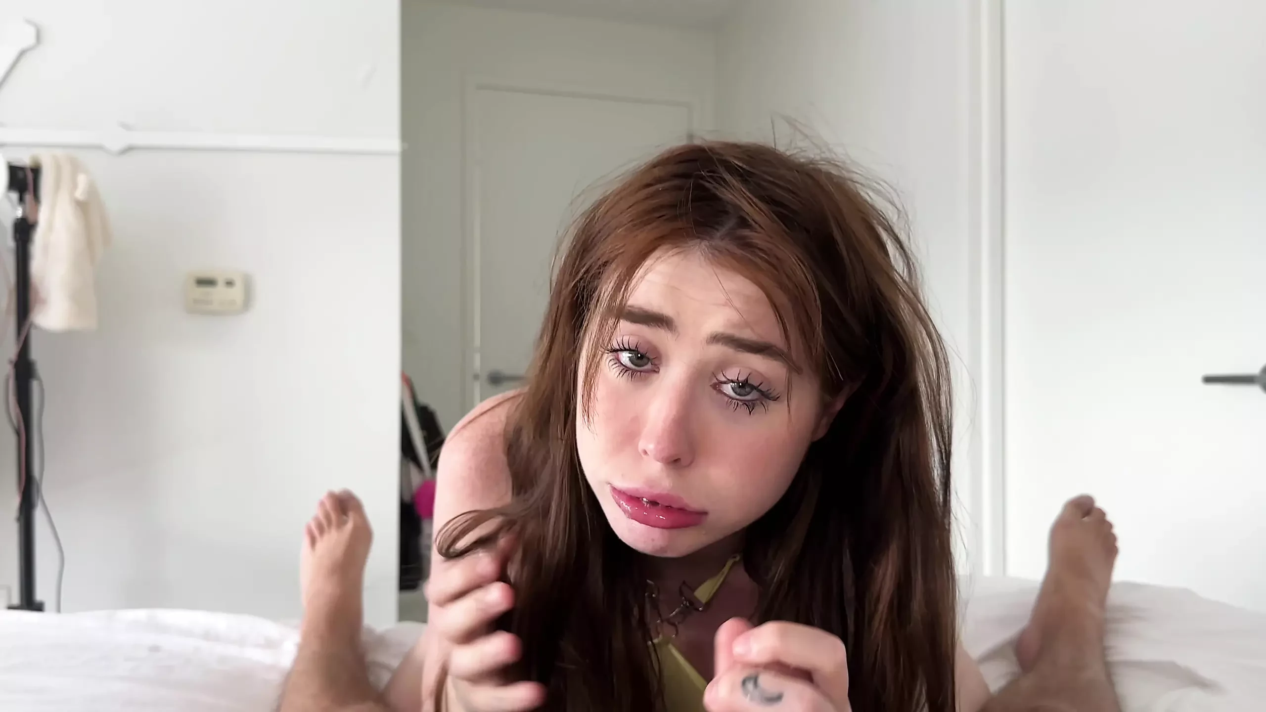 Flexible Redhead College Slut Gets Fucked SILLY By Roommate- Rosie Rider