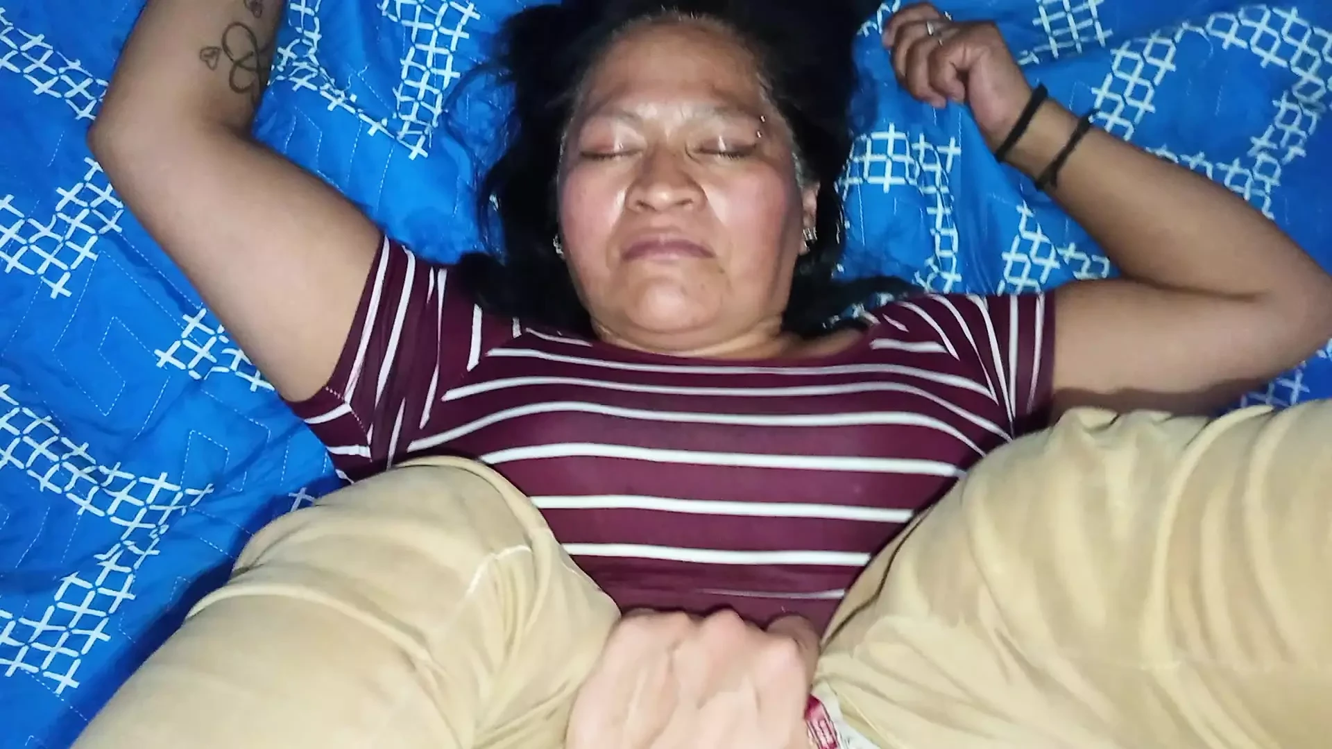 Getting my mother-in-law pregnant, she loves to have sex with me