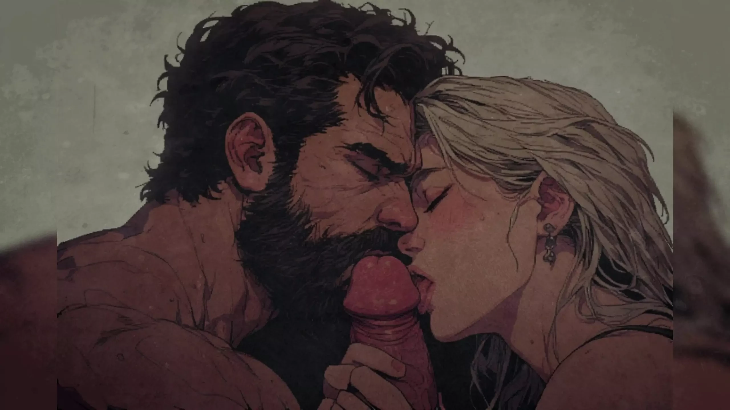 Bisexual Fantasy: Sucking A Man With Wife Watching (Audio Story)