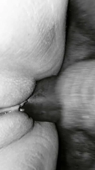 black and white pov under doggystyle