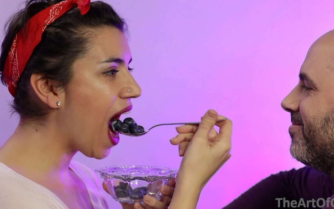 Blueberries & Cum! – Cum on Food 11