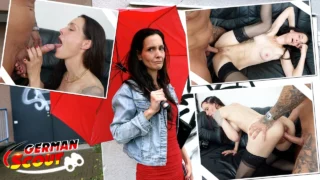 GERMAN SCOUT – Skinny Austrian Mature Mia Moon talk to First Casting Fuck