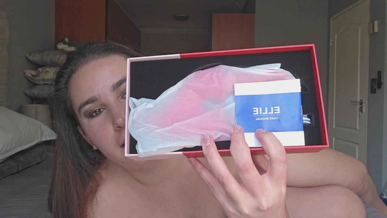 I orgasmed twice with the amazing MOOLIGIRL tongue vibrator ELLIE sent by JOYHUB