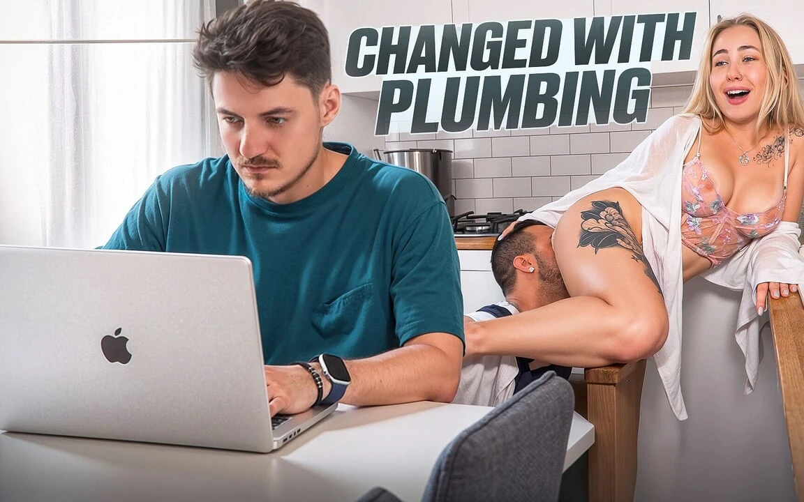 Husband Is Out: Time to Fuck a Stranger Plumber