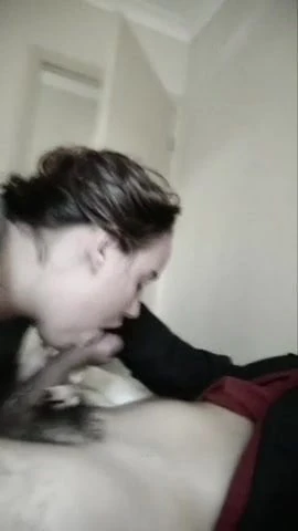 Young babysitter sucking my dick