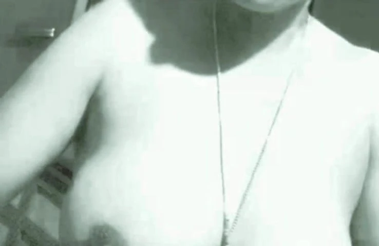 Black and white boobs bhabhi