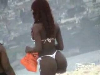 Ebony Beach Bunny