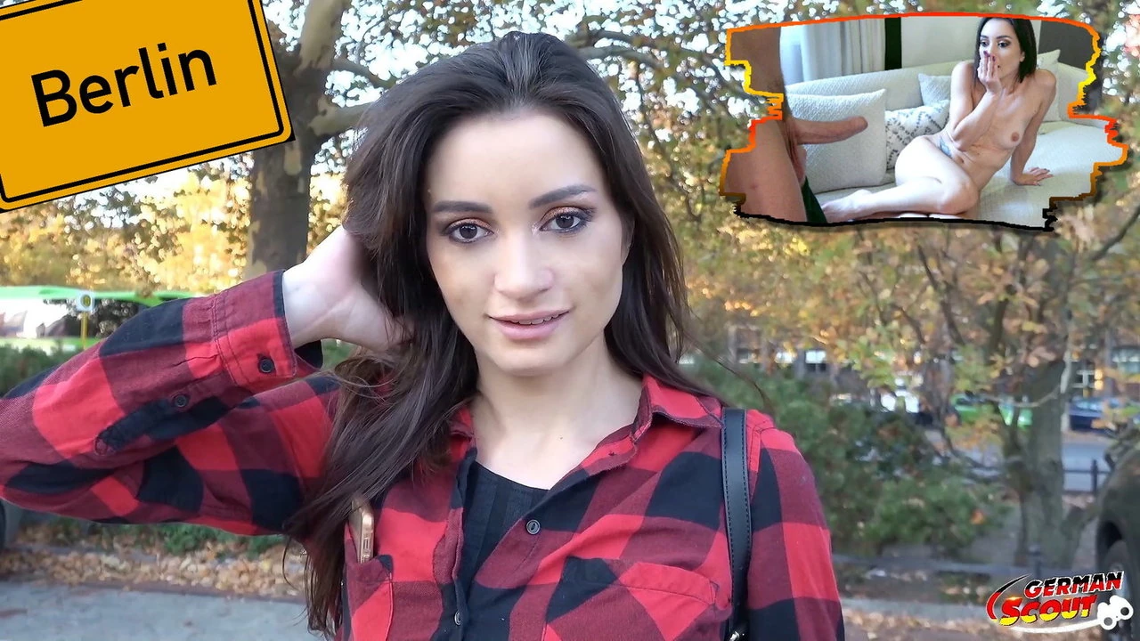 GERMAN SCOUT – TEEN VALENTINA TALK TO STREET CASTING FUCK