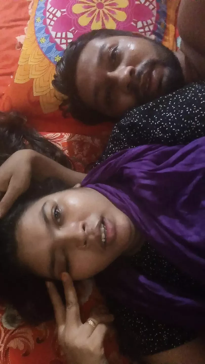 First Night of a newly married desi beautiful girl with addicted husband DesicoupleBd