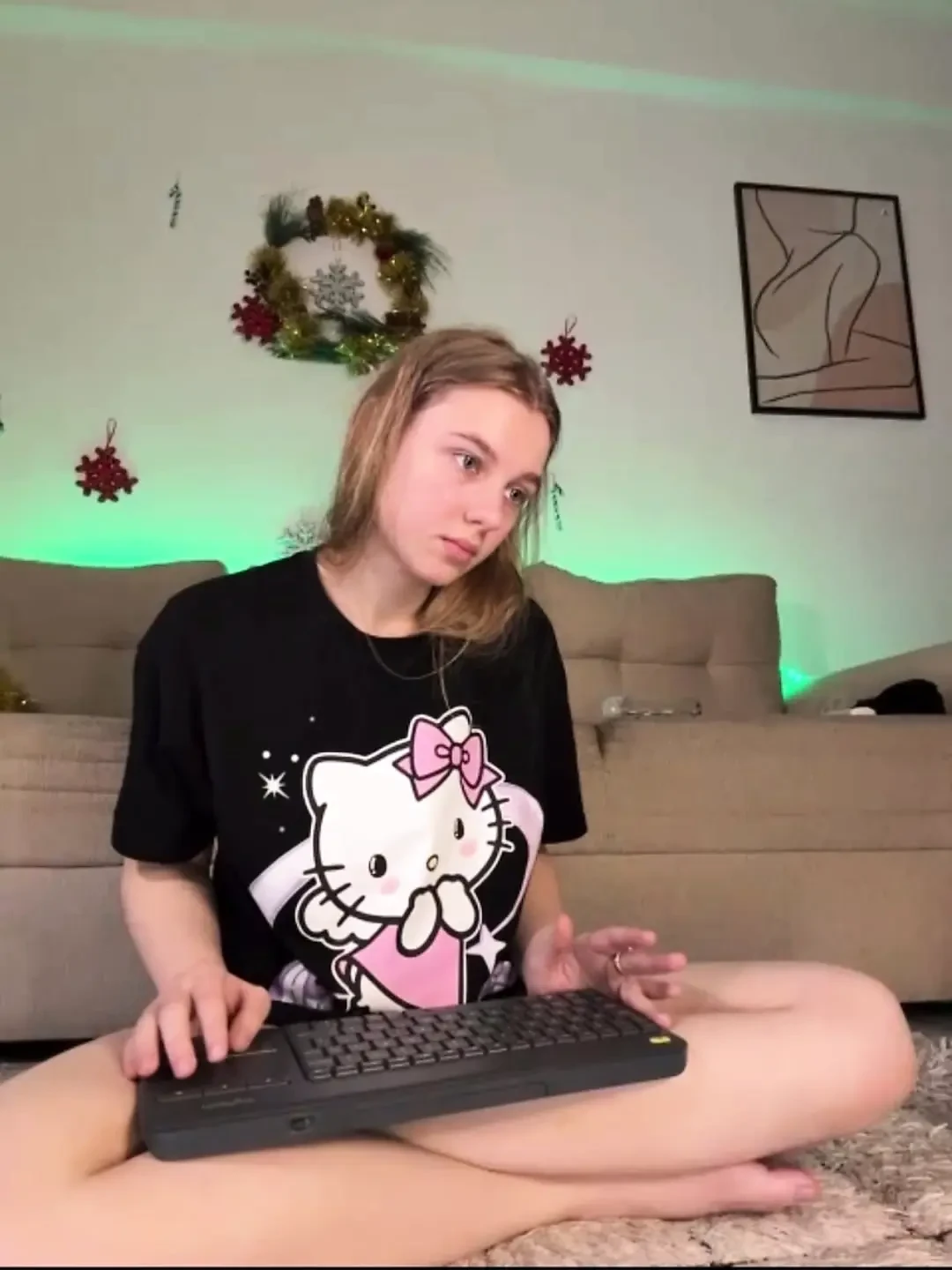 Anal fingering with hot blond