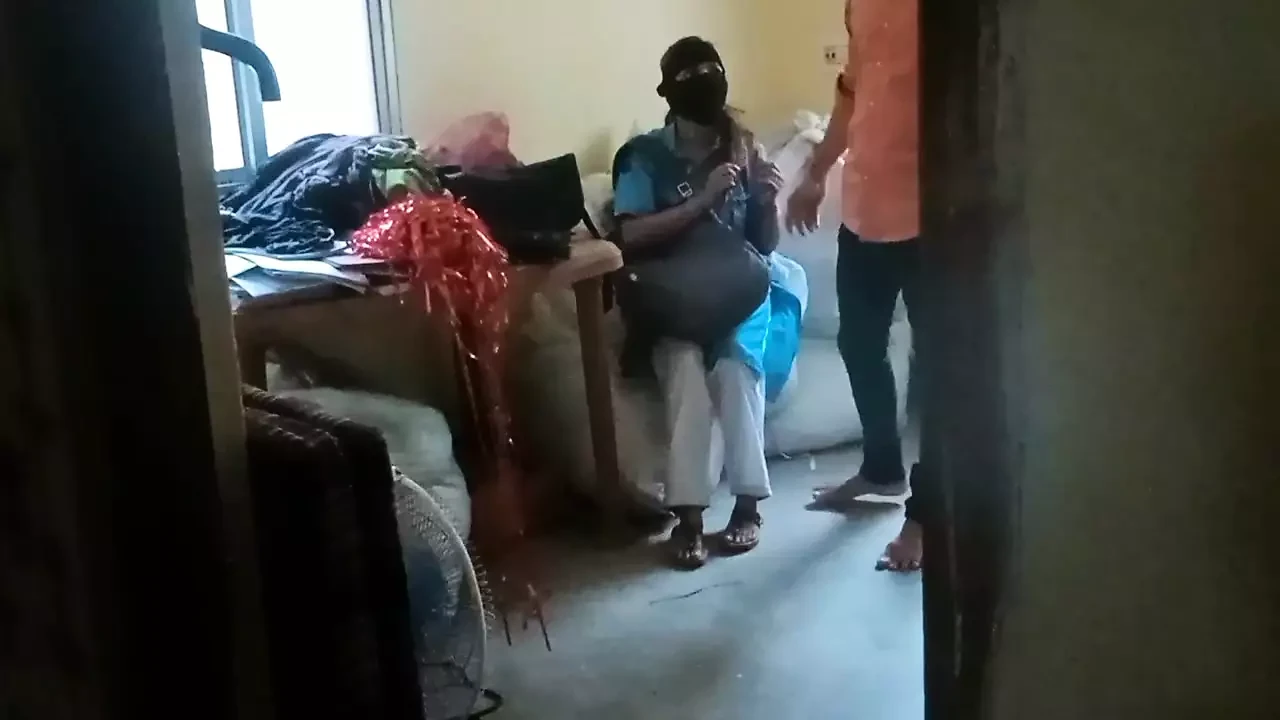 Indian student girl and private tutor ne ghapagap viral video