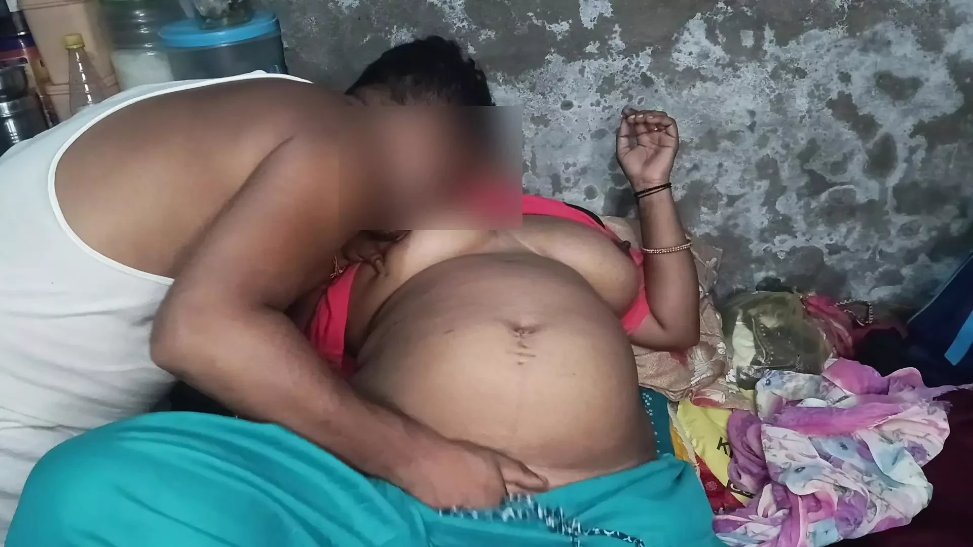 My step mother called me on some pretext and asked me to lick my pussy and make it red