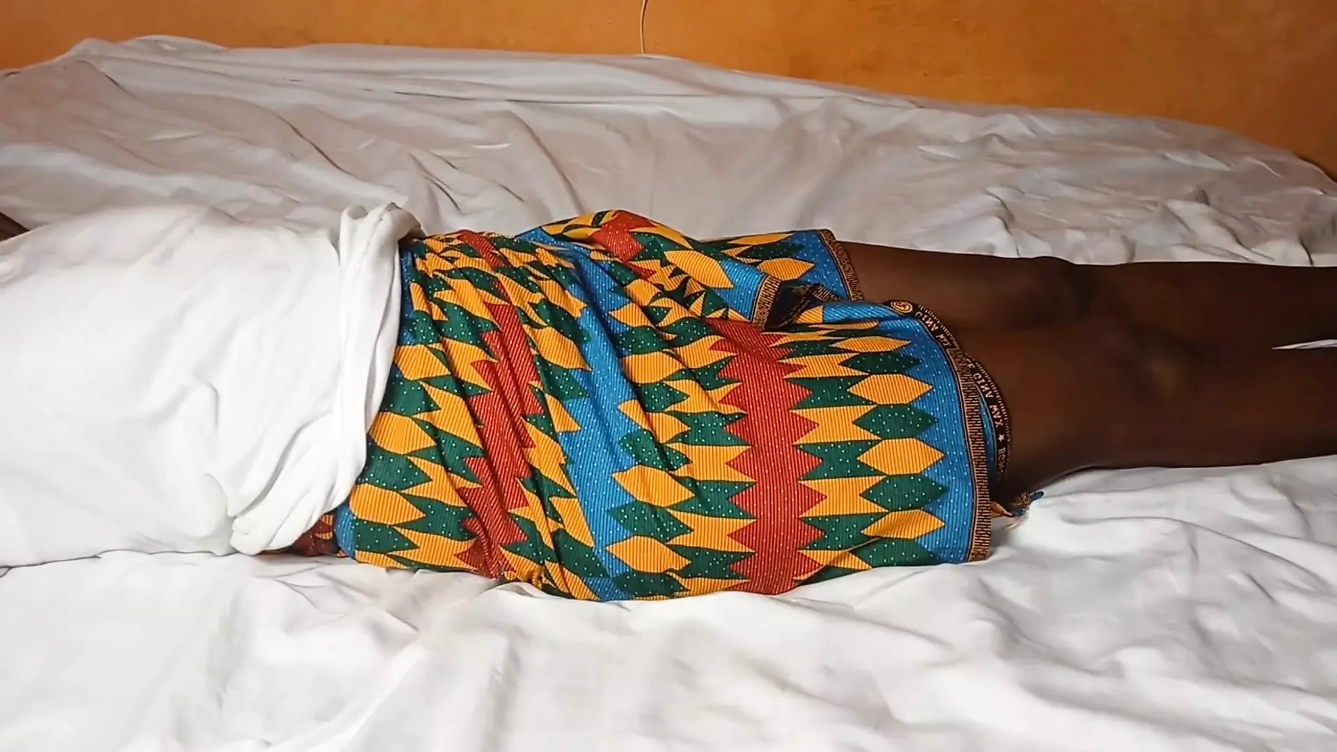 African Student and Teacher Enjoying Themselves