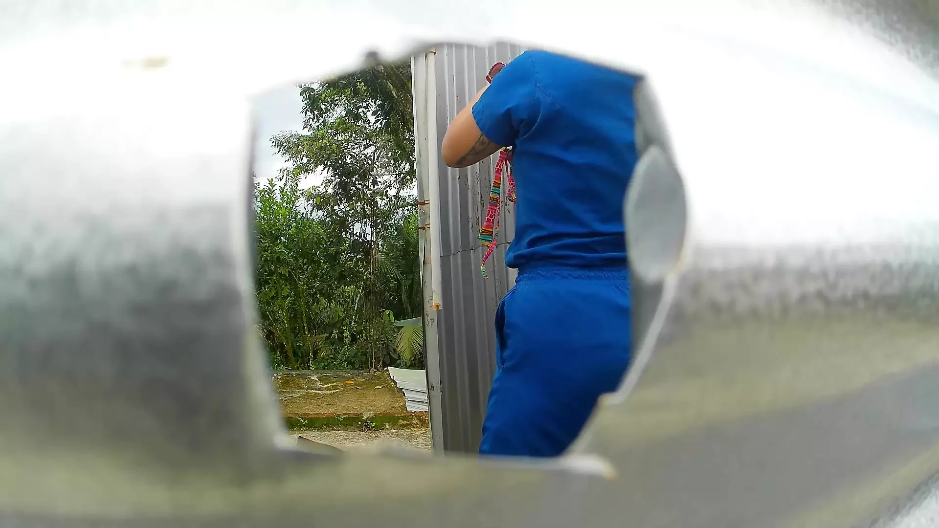 Nurse Recorded in Beach Dressing Room