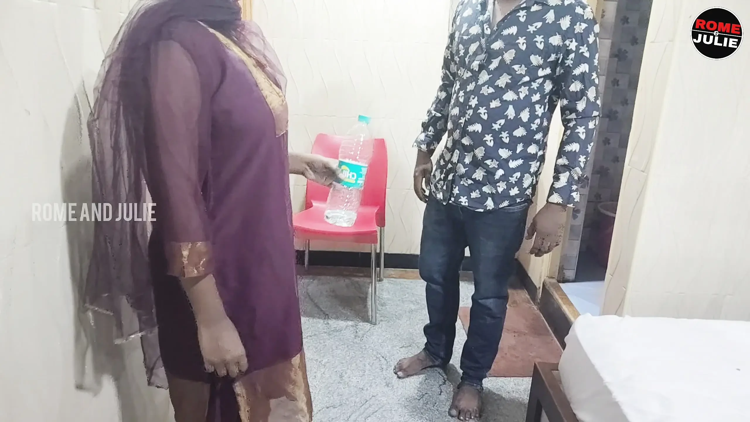 Delivery Boys sex with newly married young girl Julie