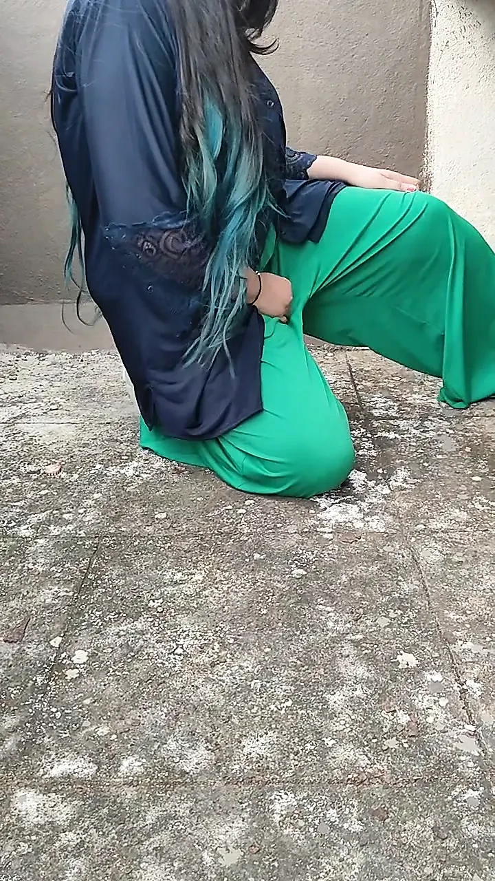 Terrace teasing girlfriend caught by boyfriend