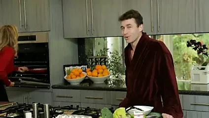 Beautiful step mom & young man