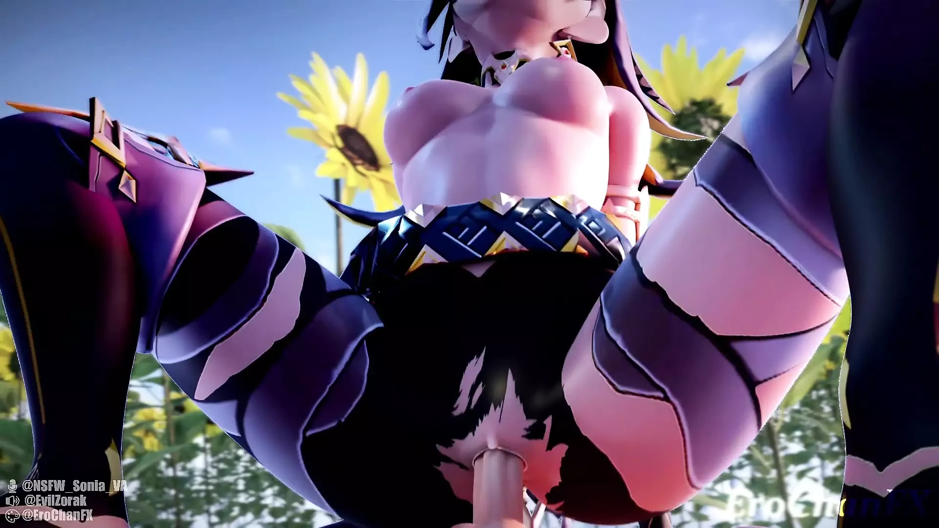 Dehya from Genshin Impact cowgirl