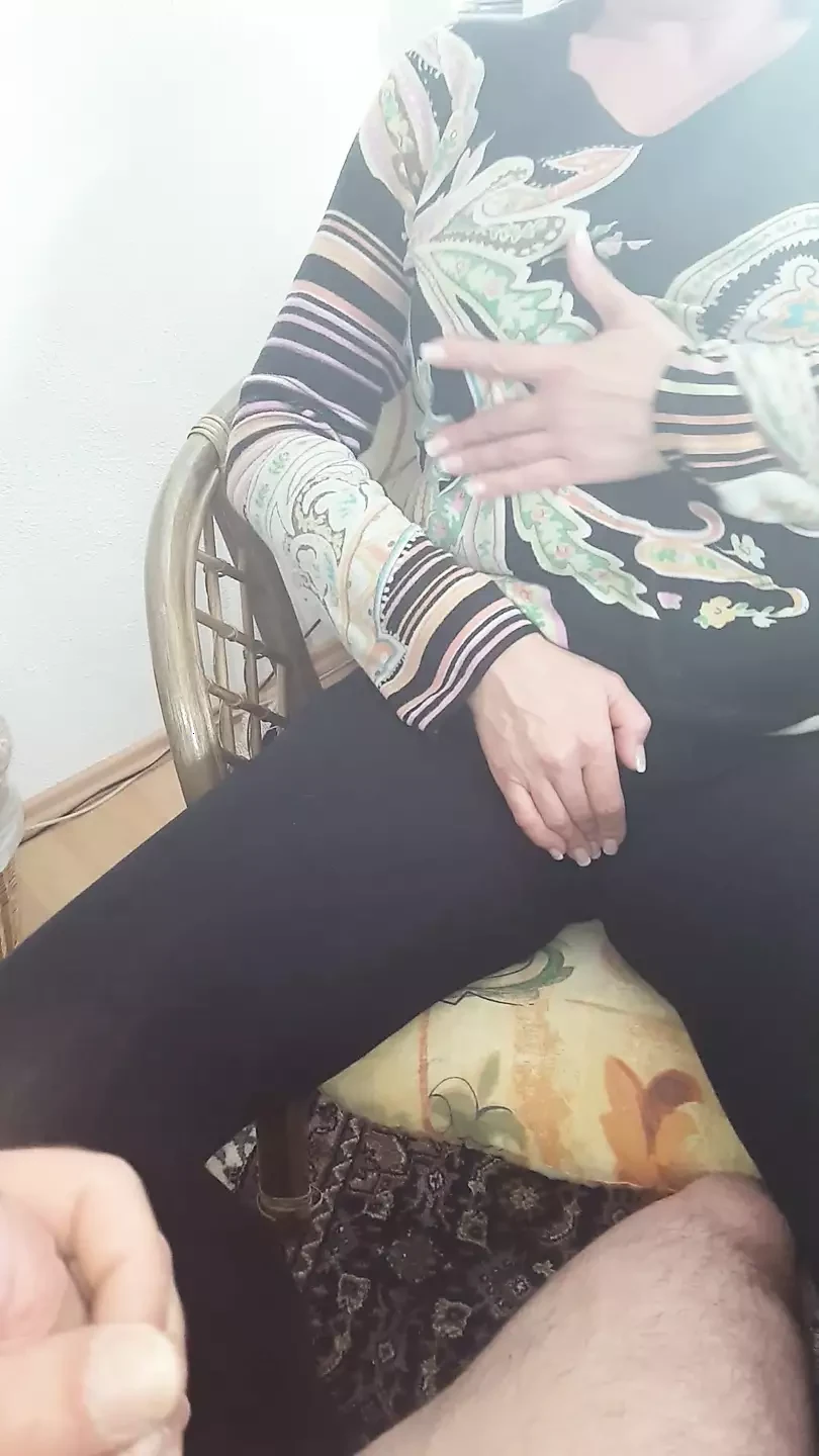 Jerking off together is just awesome