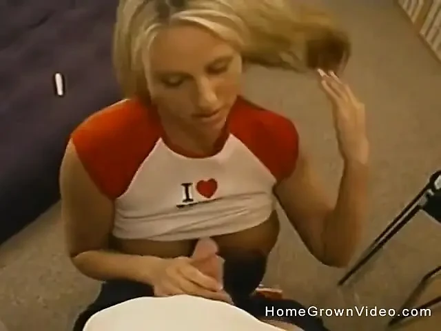 Big Boobs Blonde Karen Sucks Cock for a Facial