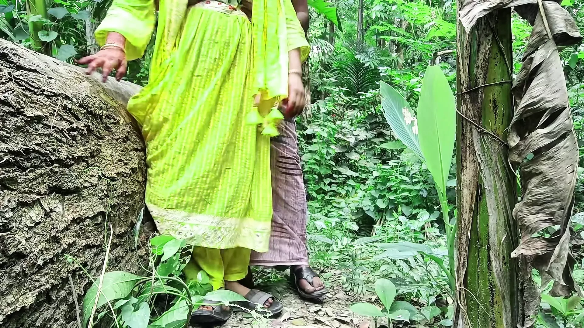 Indian Neighbor Bhabhi Jungle Fucked.