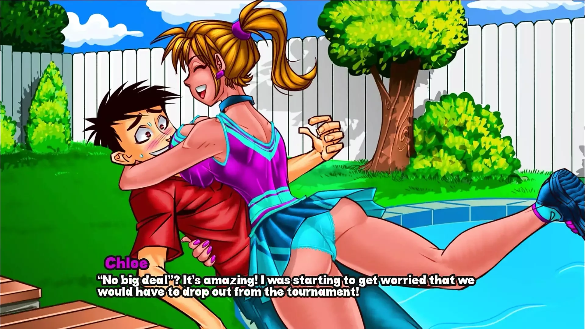 High School Days (RichyCapy) – Part 12 – Wet And Horny Cheerleaders!! By LoveSkySanHentai