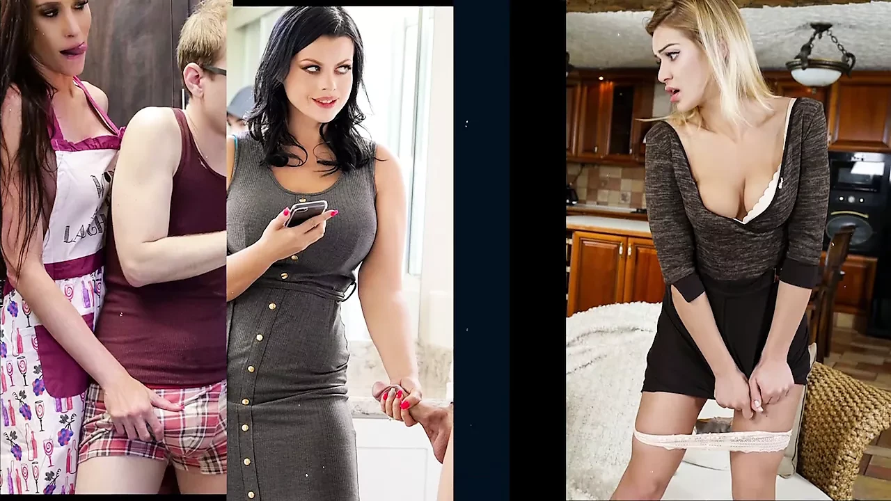 Horny Teen Stepson Donates His Mommy Angelina Diamanti Fresh Cum