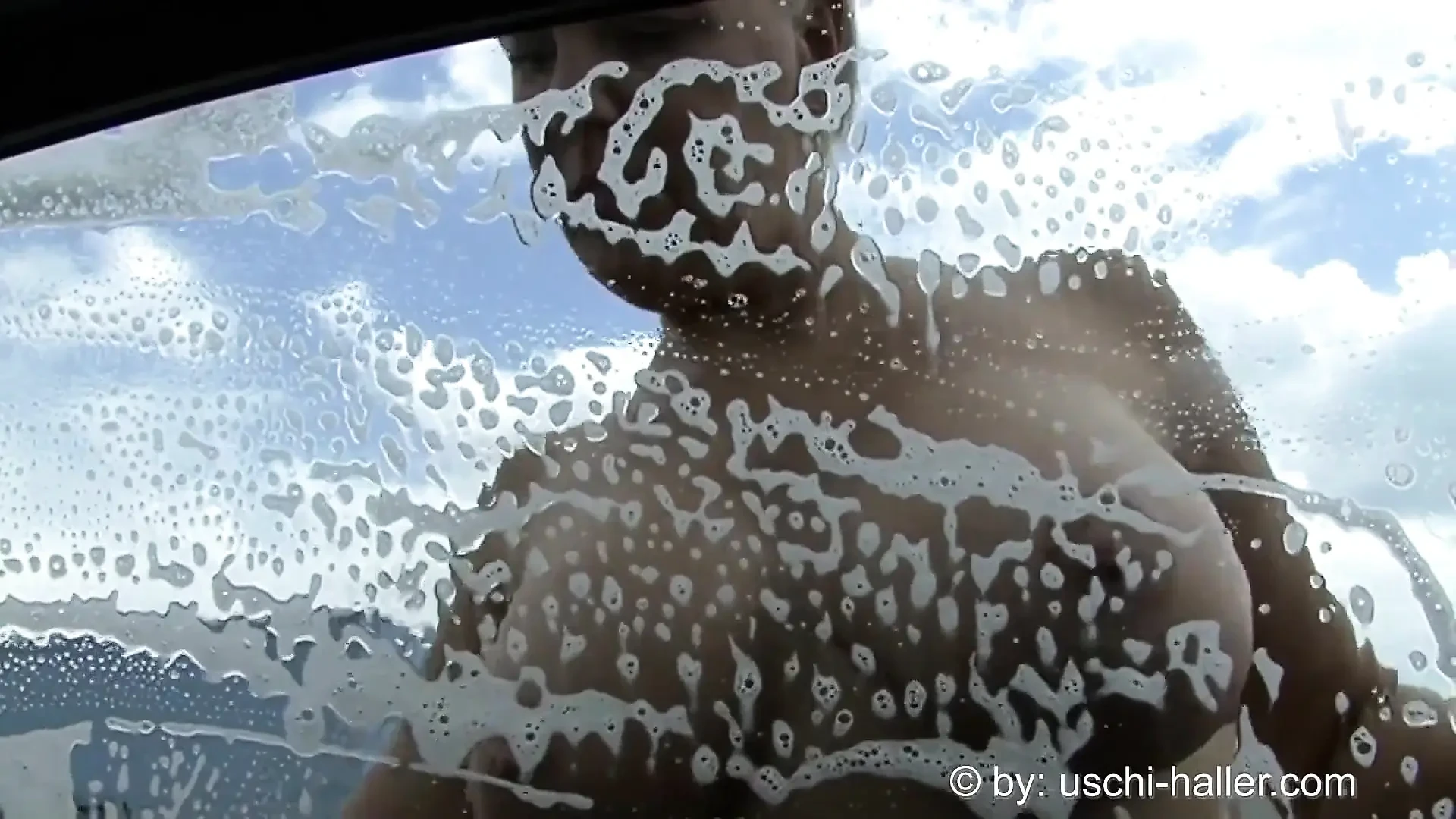 Car Wash with Blonde MILF Jill Sommer