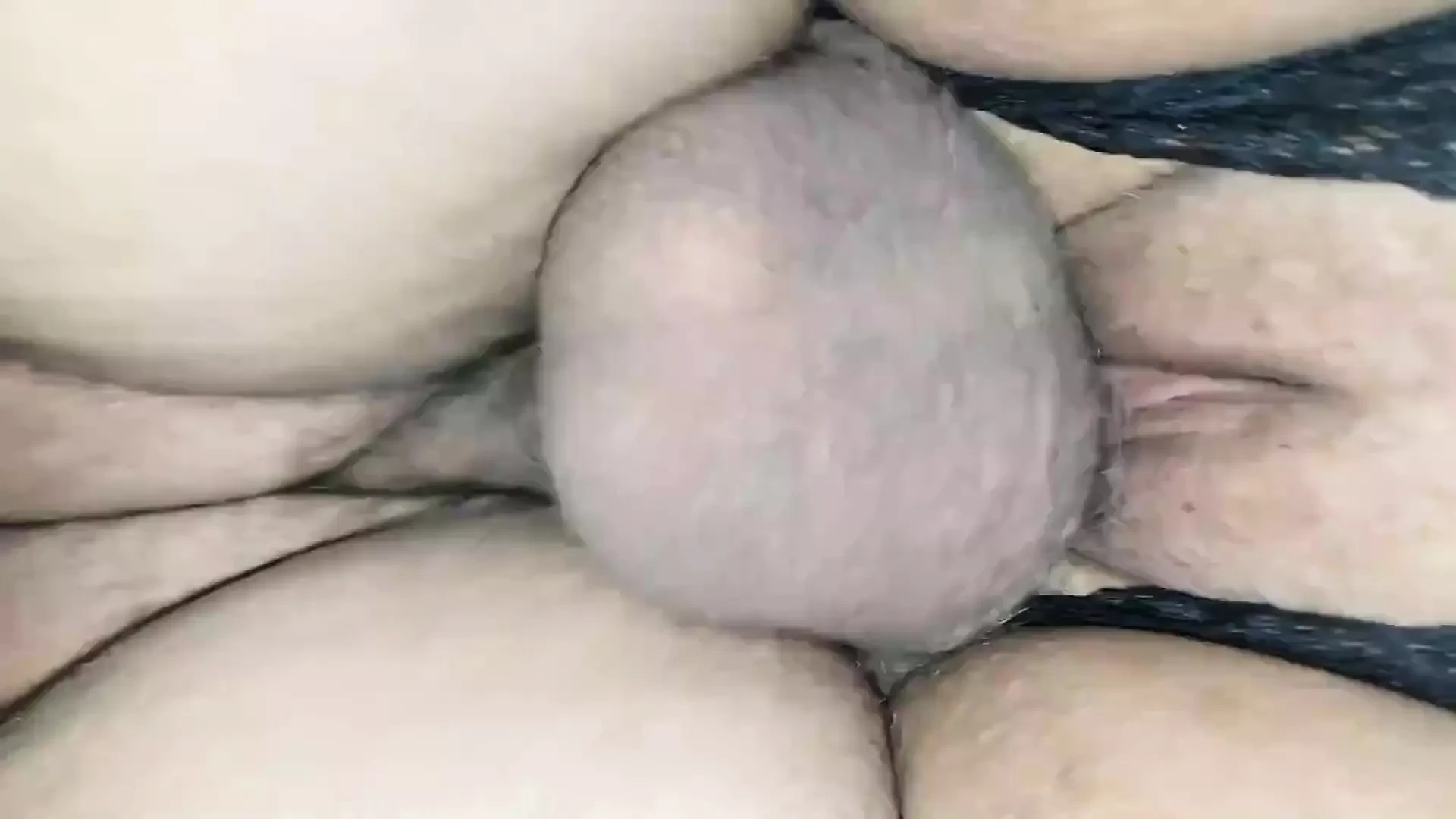 Chubby Ass Wife Moaning Felling Anal Orgasm Using Butt Plug