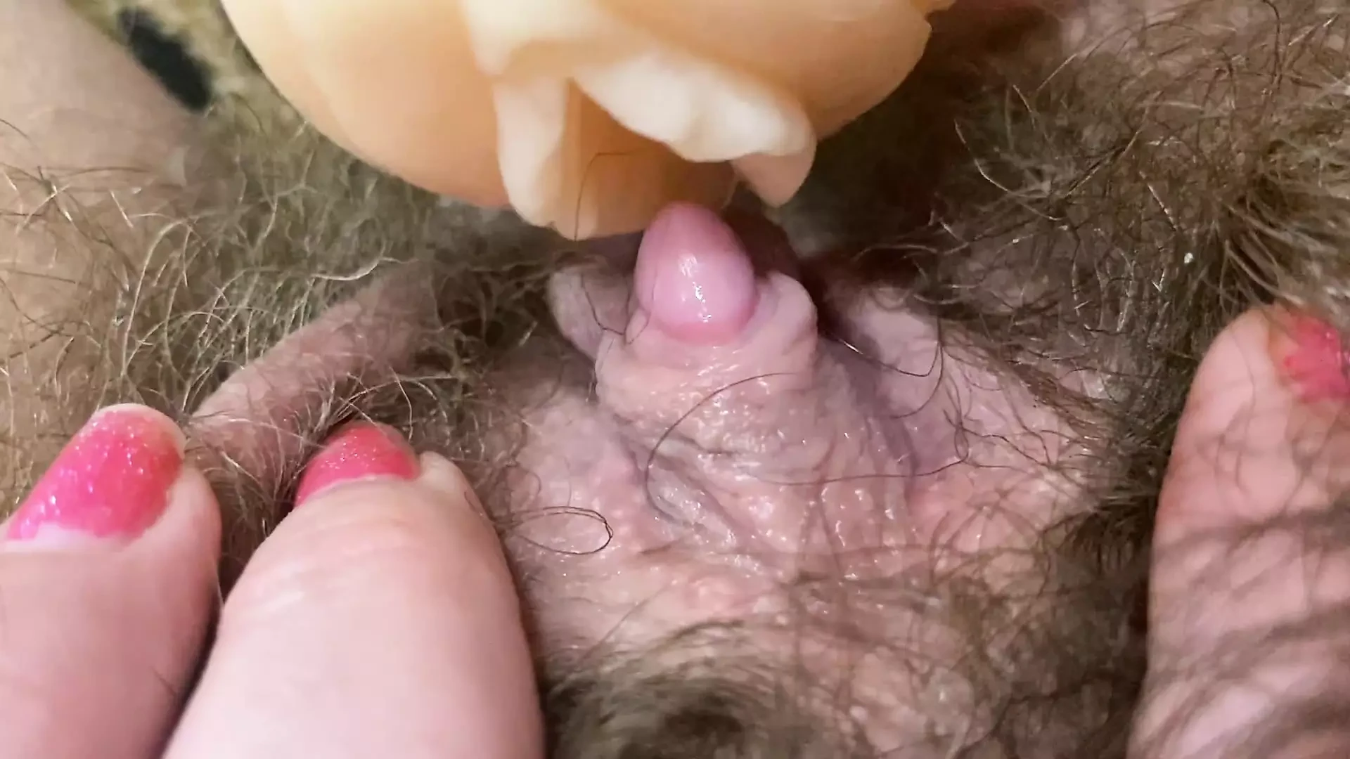 Hardcore Huge clitoris orgasm extreme closeup vagina fuck