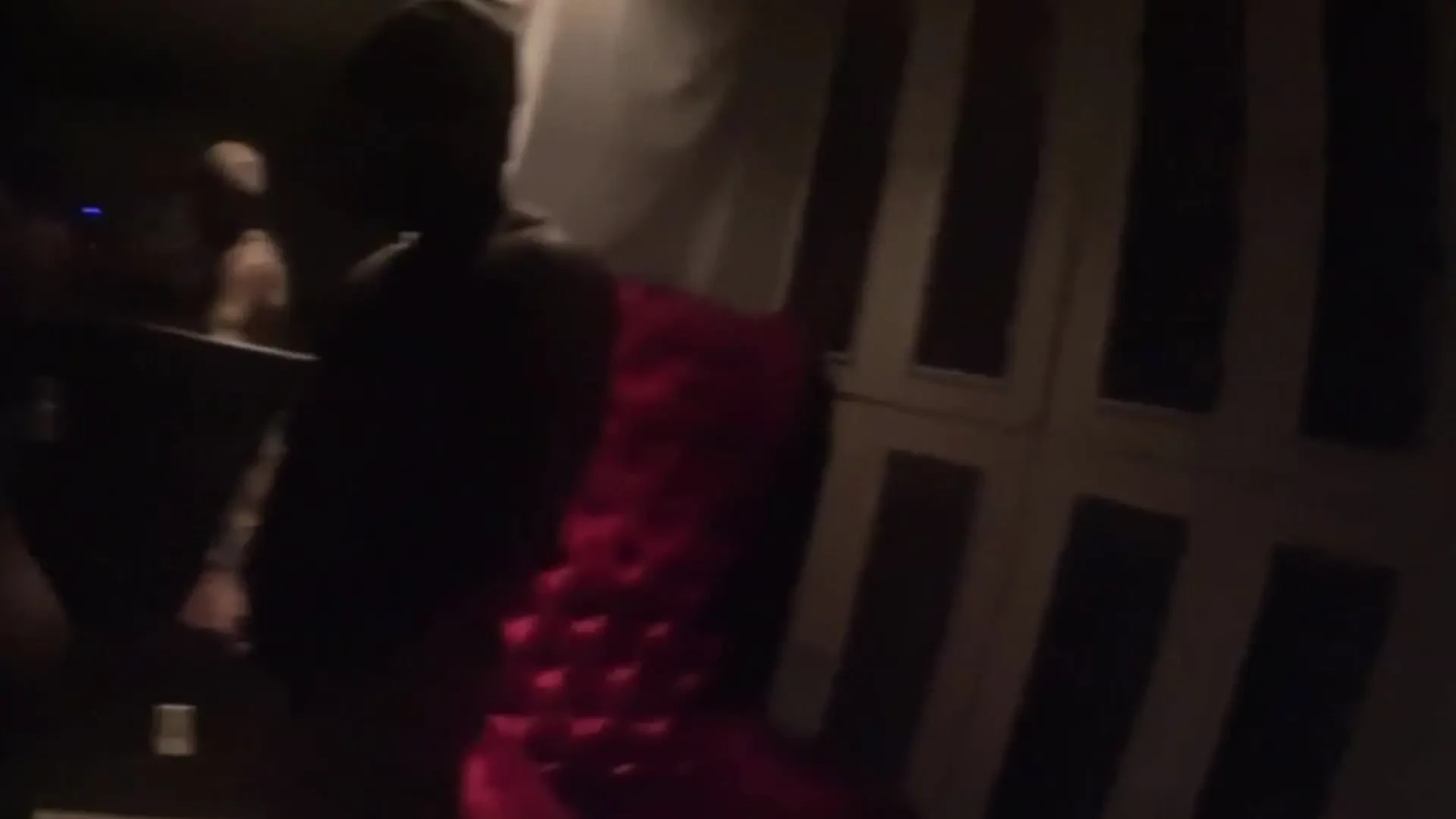 her in the swing house