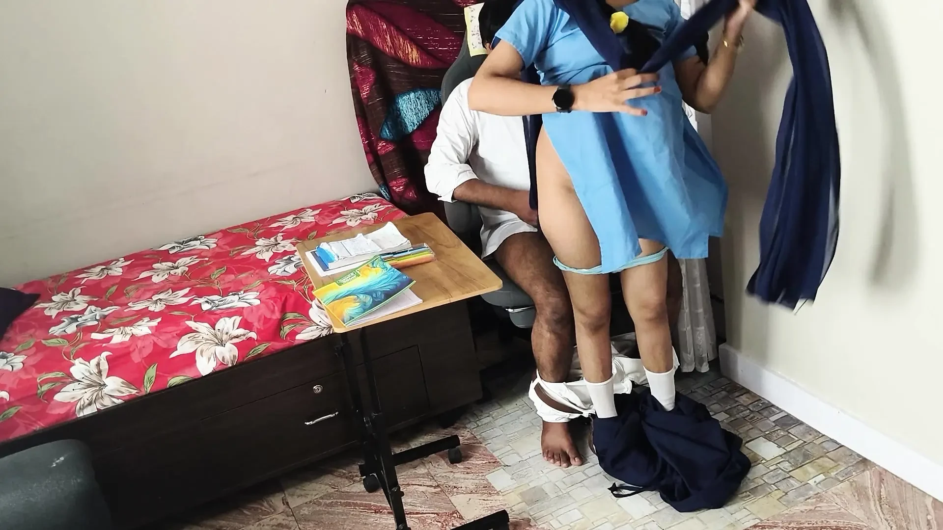 Skinny High School Teen Fucked To By Coach In Class